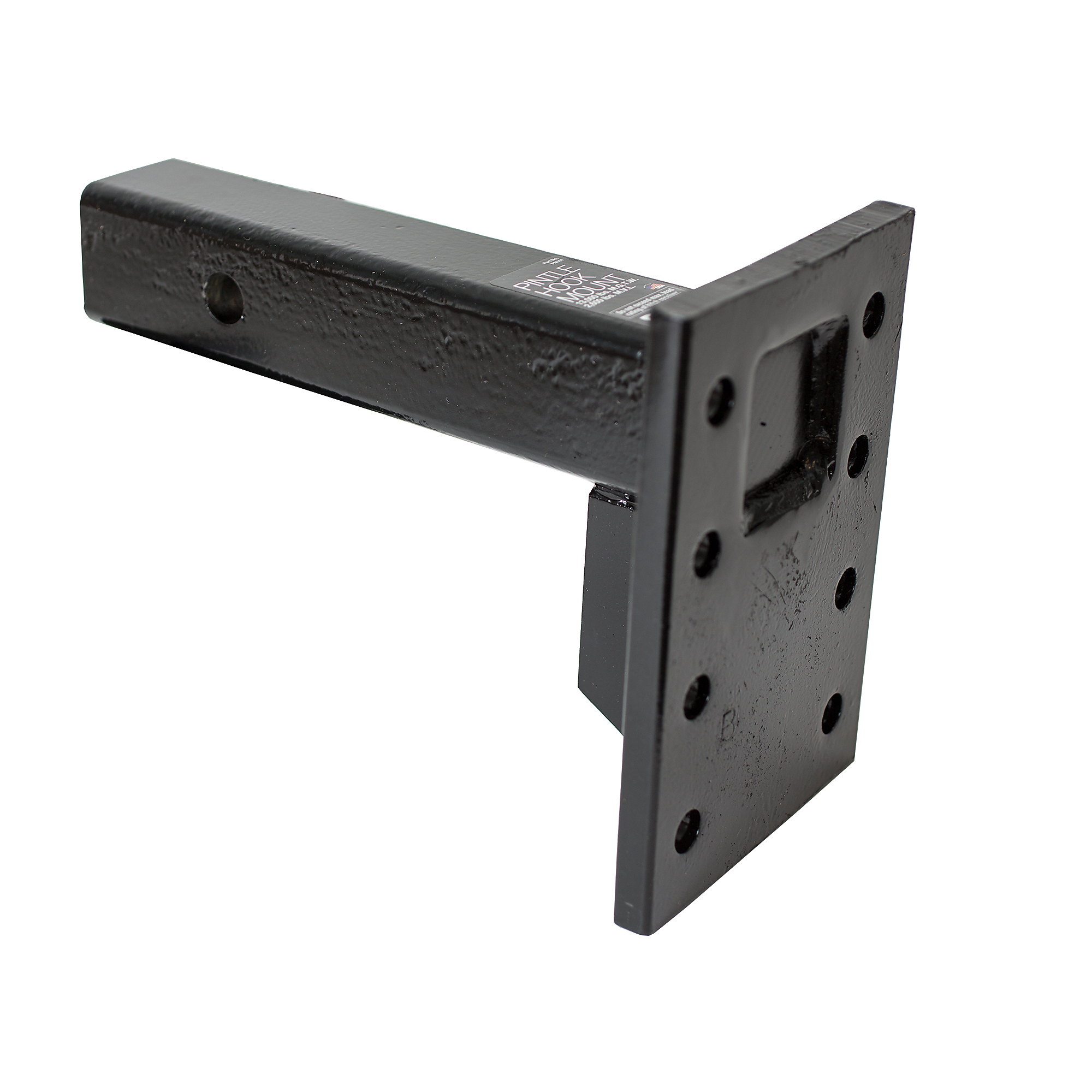 Buyers Products, 3-Position Pintle Mount Plate 2in. Hitch Reciever 10in. Shank, Model# PM107